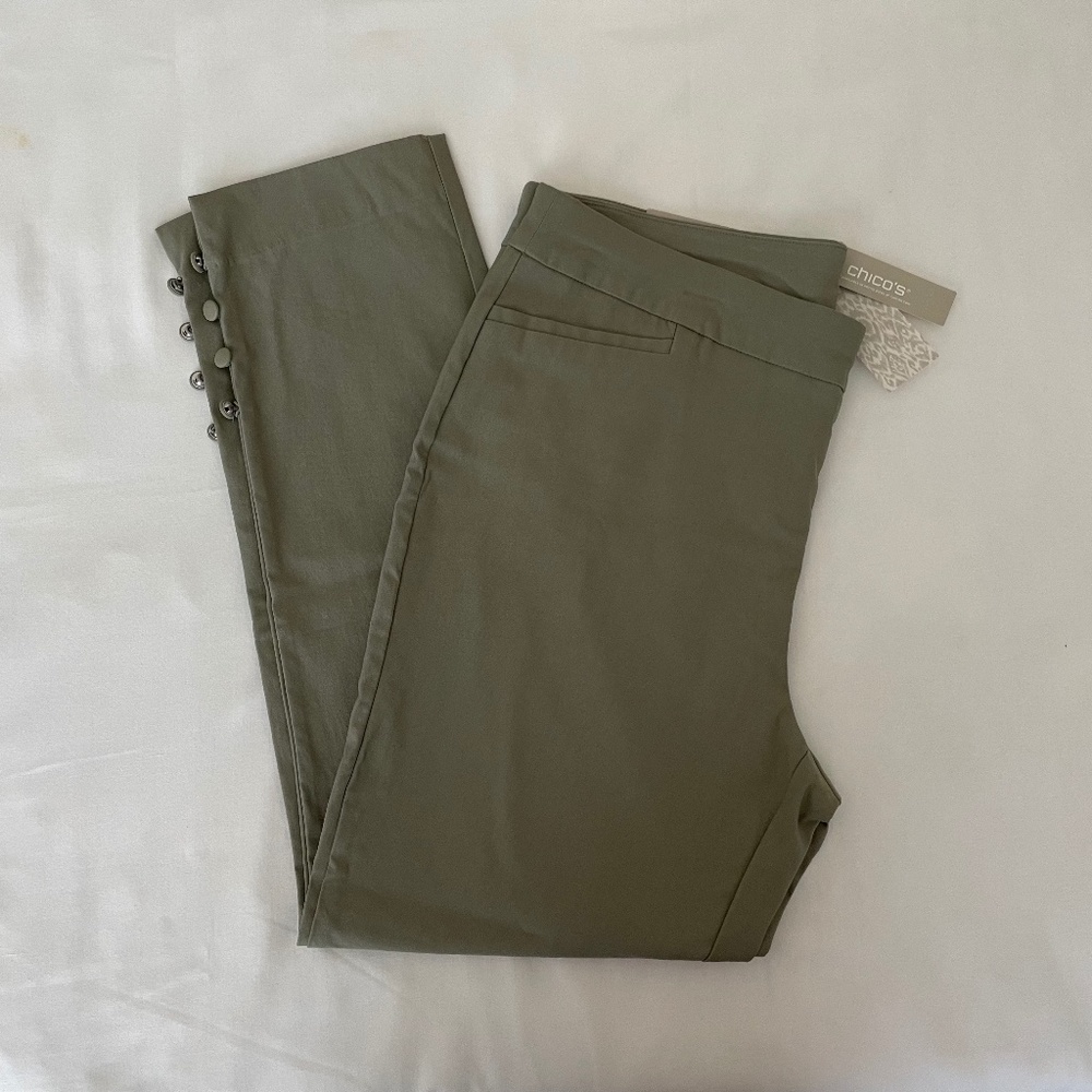 Chico’s Brigitte TALL So Slimming Pants Size 16